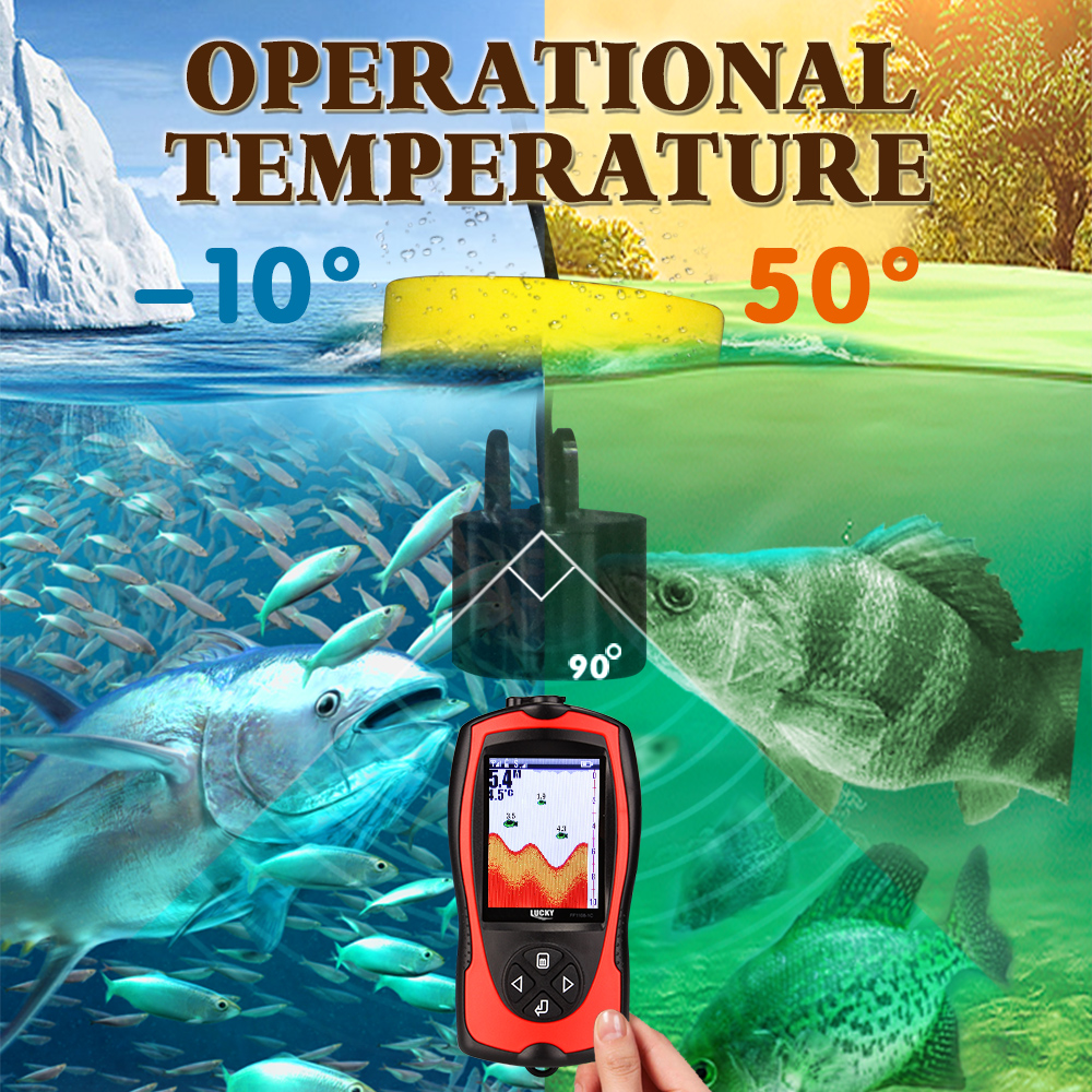 جهاز محمول لاكتشاف الأسماك بعم - مراجعة Fish Finder Portable وسعره