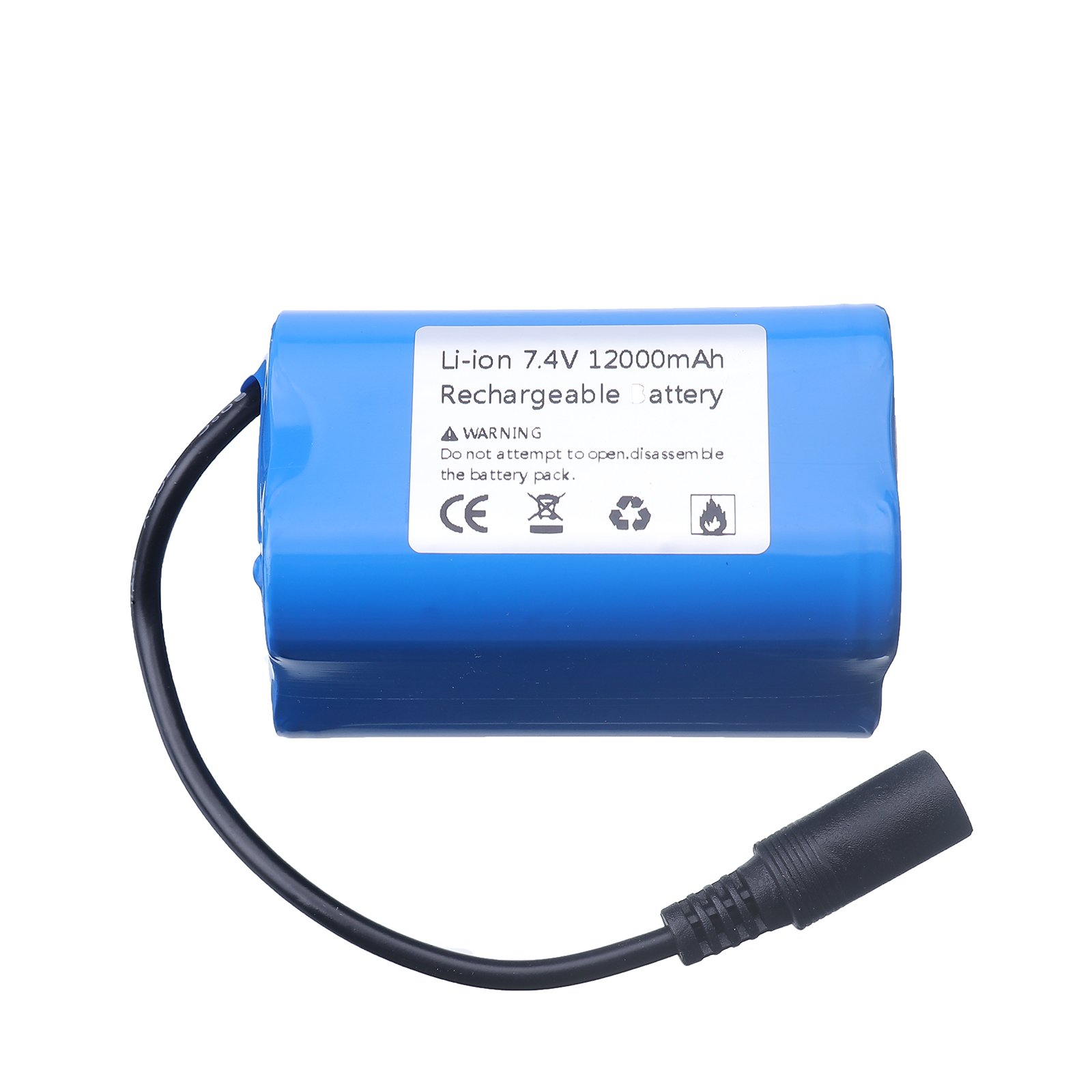 7.4 فولت قابلة للشحن قارب الطع - مراجعة Fish Finder Battery وسعره