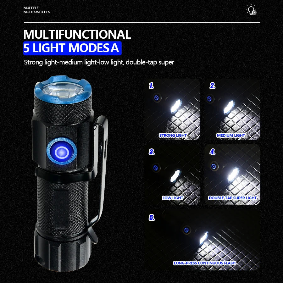 مصباح يدوي LED فائق السطوع بقو - مراجعة Fish Finder Battery وسعره