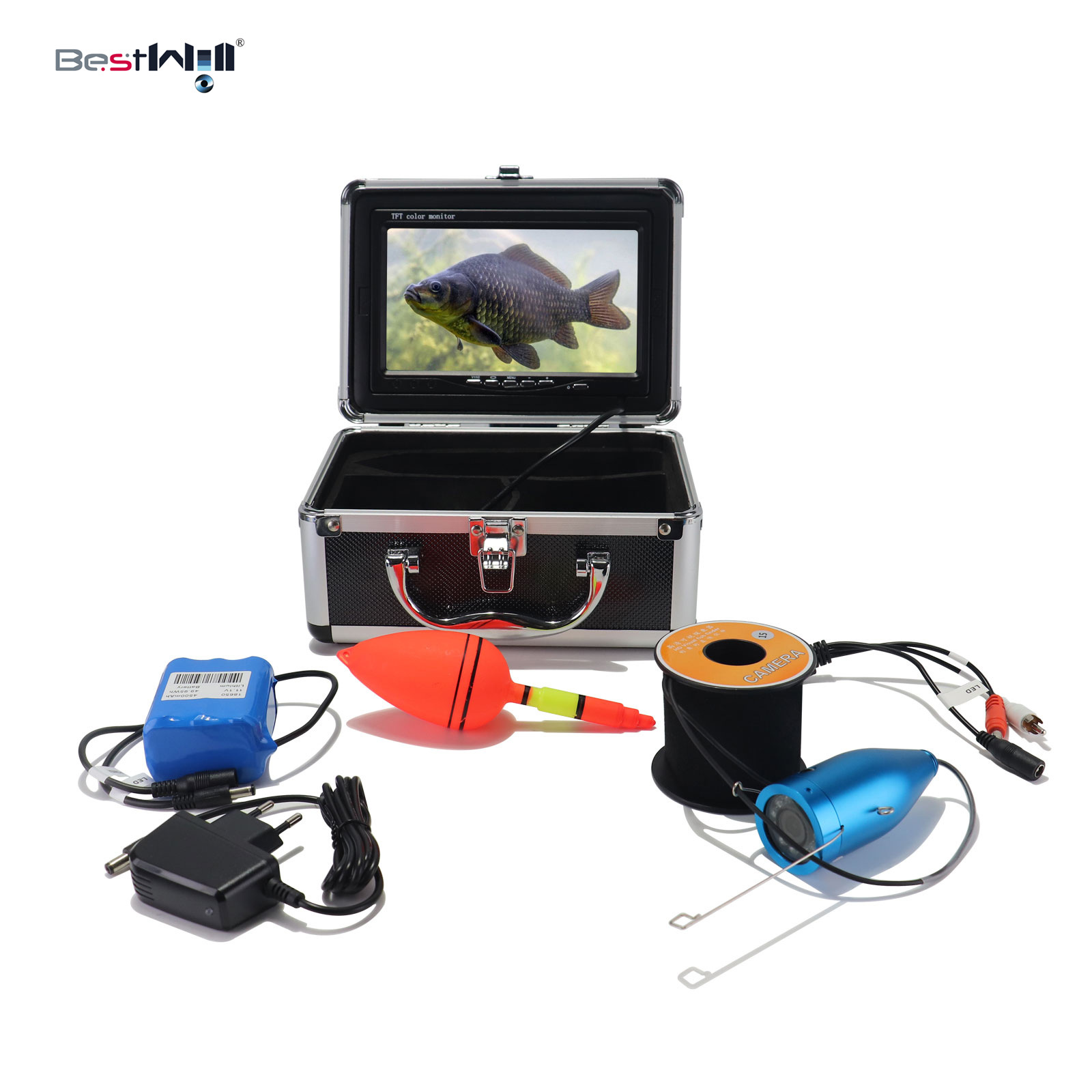 كاميرا صيد تحت الماء بشاشة IPS - مراجعة Fishing Camera وسعره