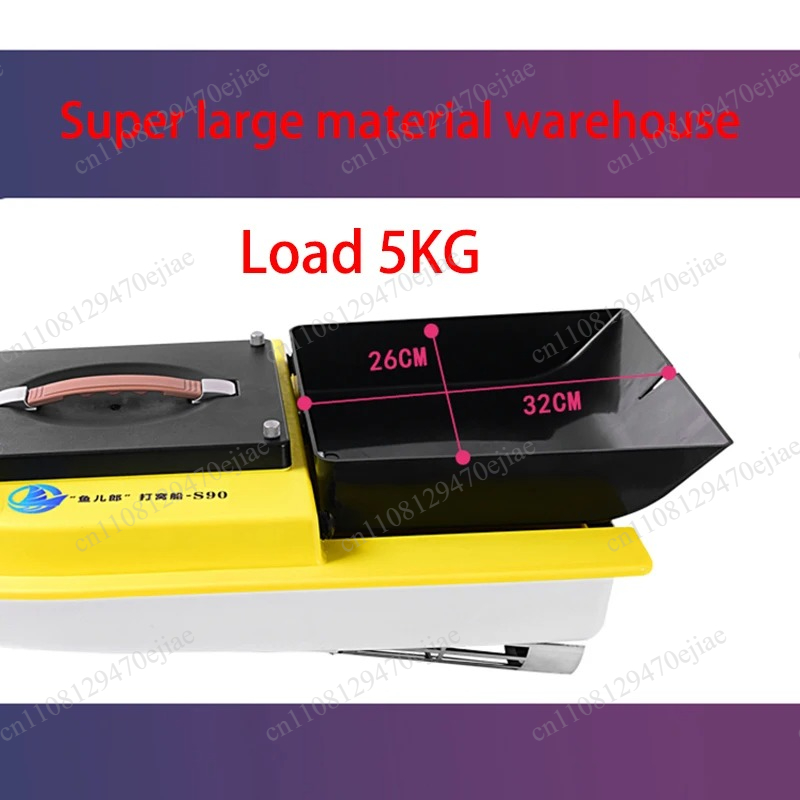 قارب طعم S90 يعمل بالتحكم عن ب - مراجعة Fish Finder وسعره