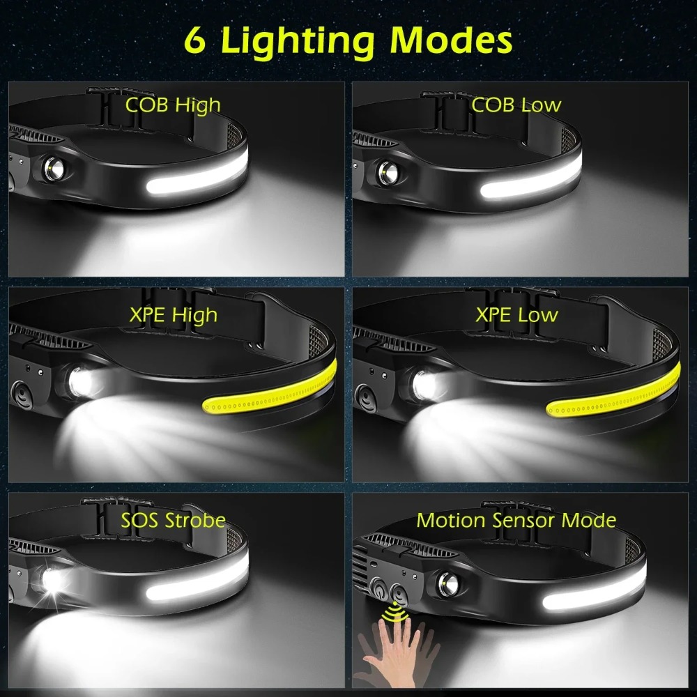 COB LED التعريفي كشافات USB مص - مراجعة Fish Finder Battery وسعره