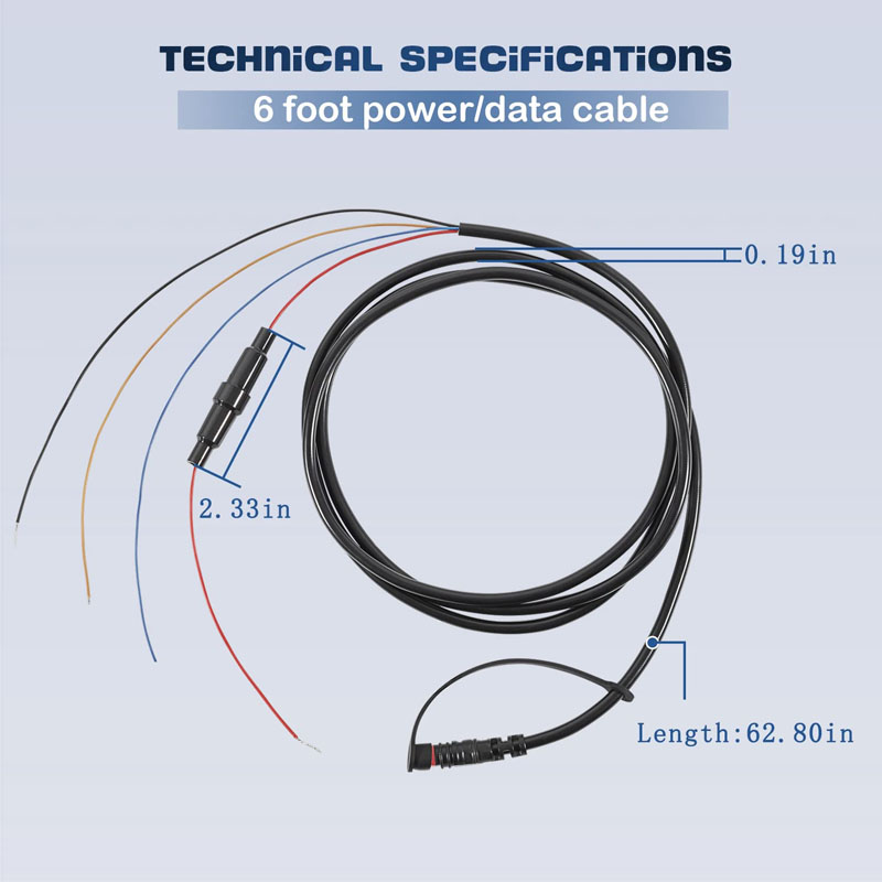 010-12199-04 كابل الطاقة/البيا - مراجعة Fish Finder Cable وسعره